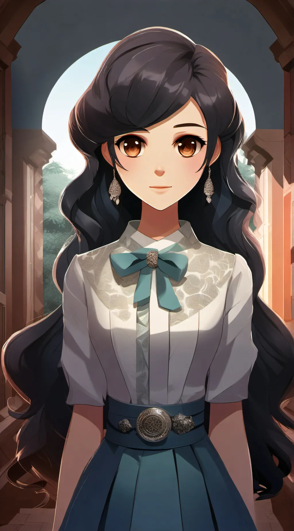ai character: Emily  background