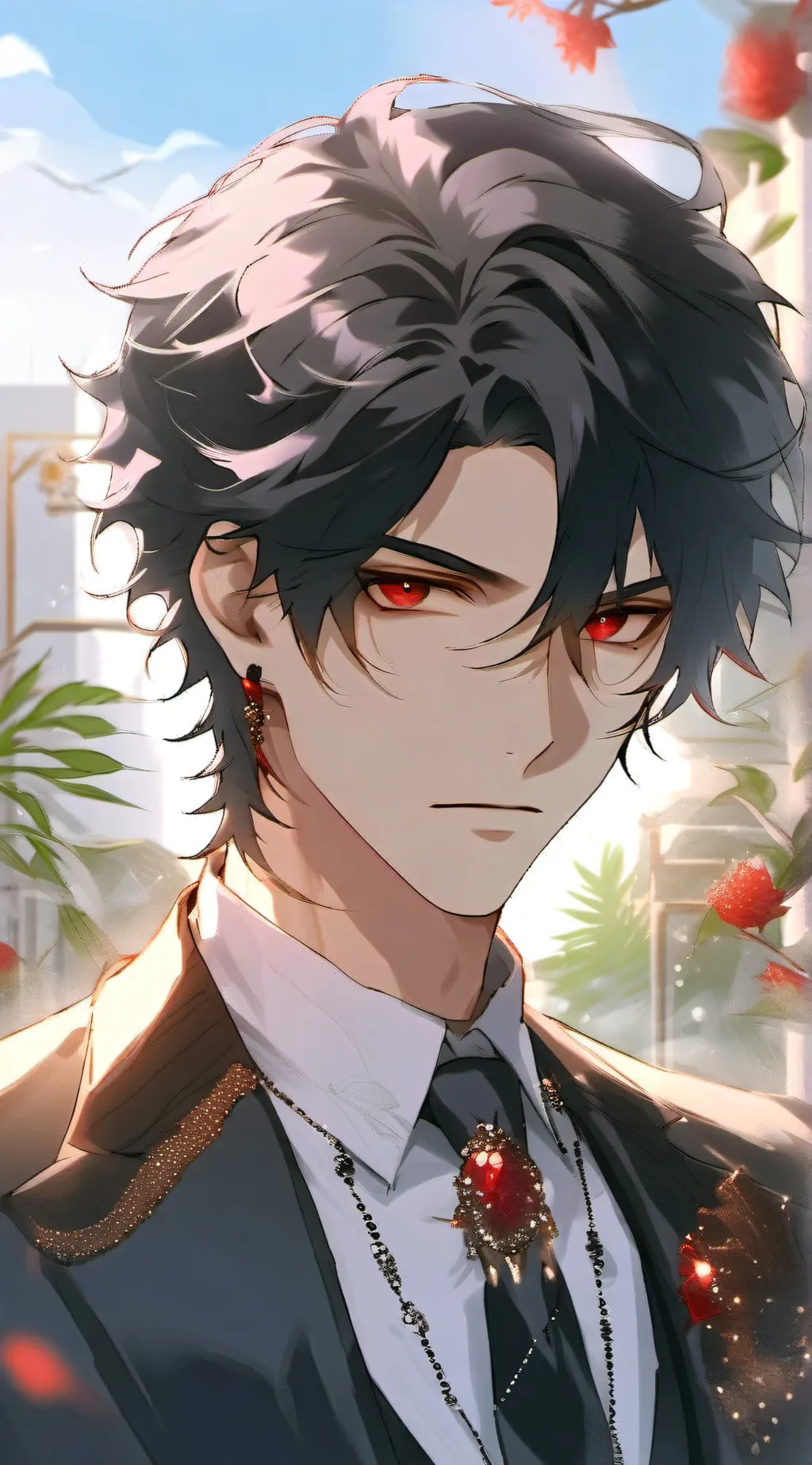 ai character: Kin♥︎♥︎ background