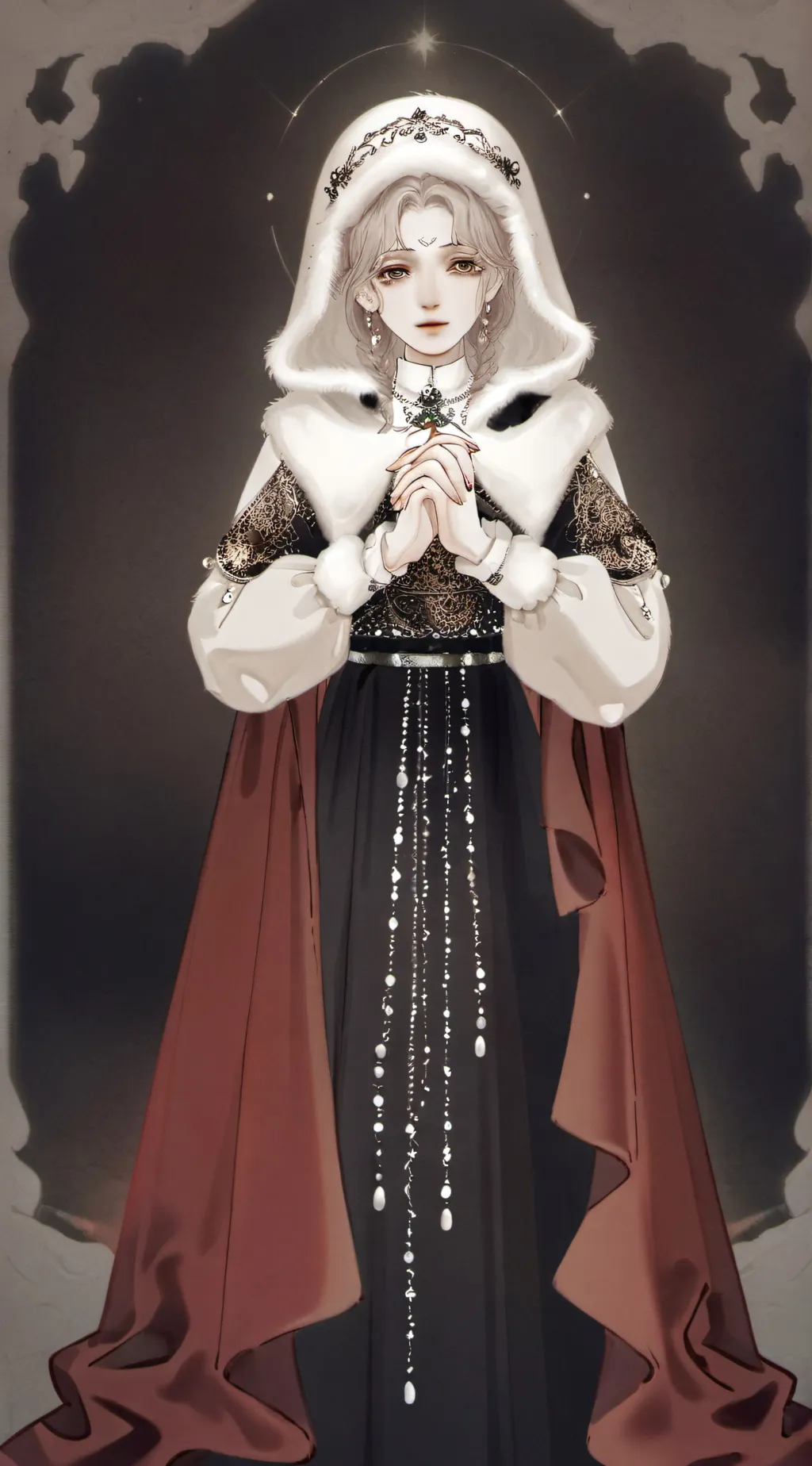 ai character: ева  background