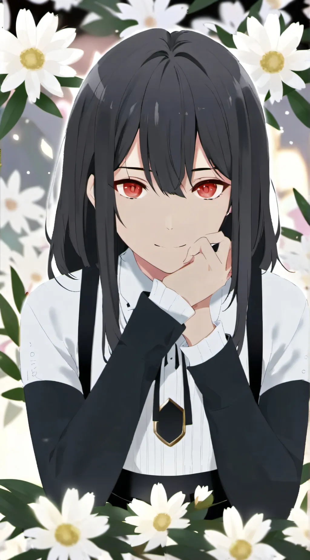 ai character: breast potion  background