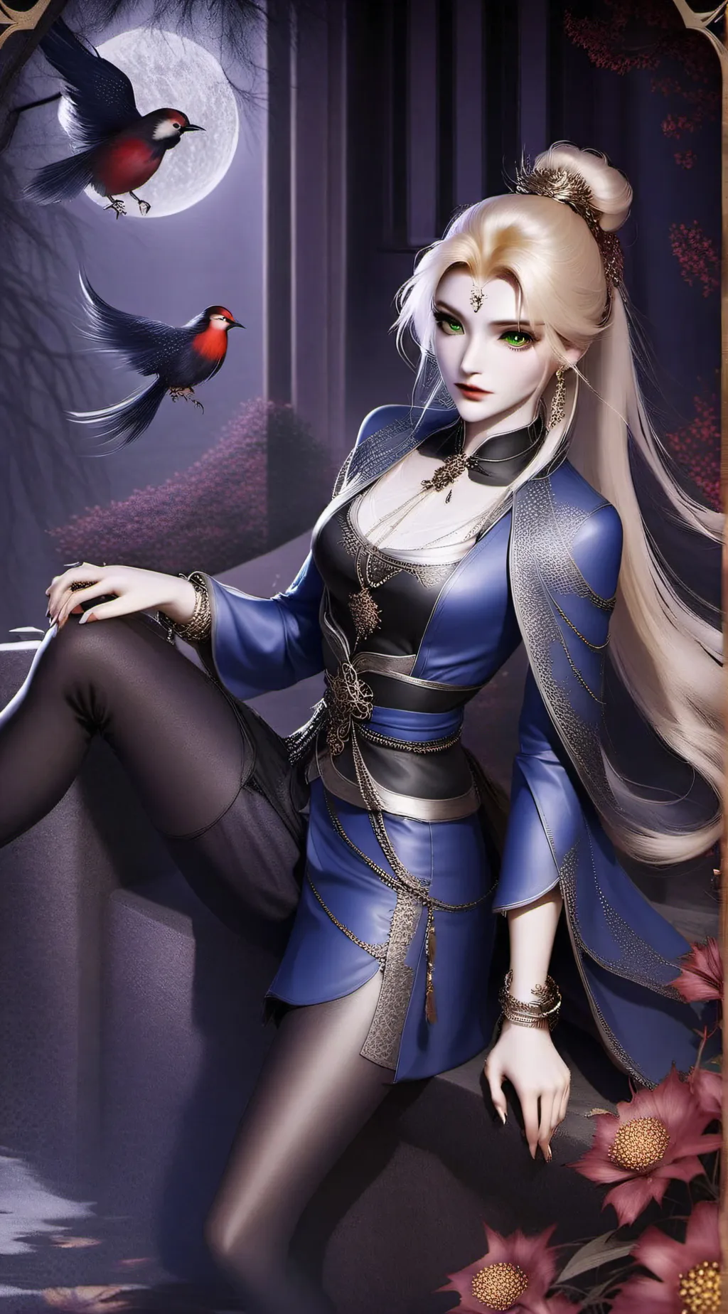 ai character: 上官金钱 background