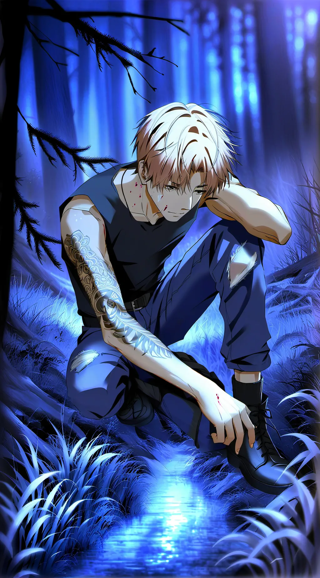 ai character: Project 8 background