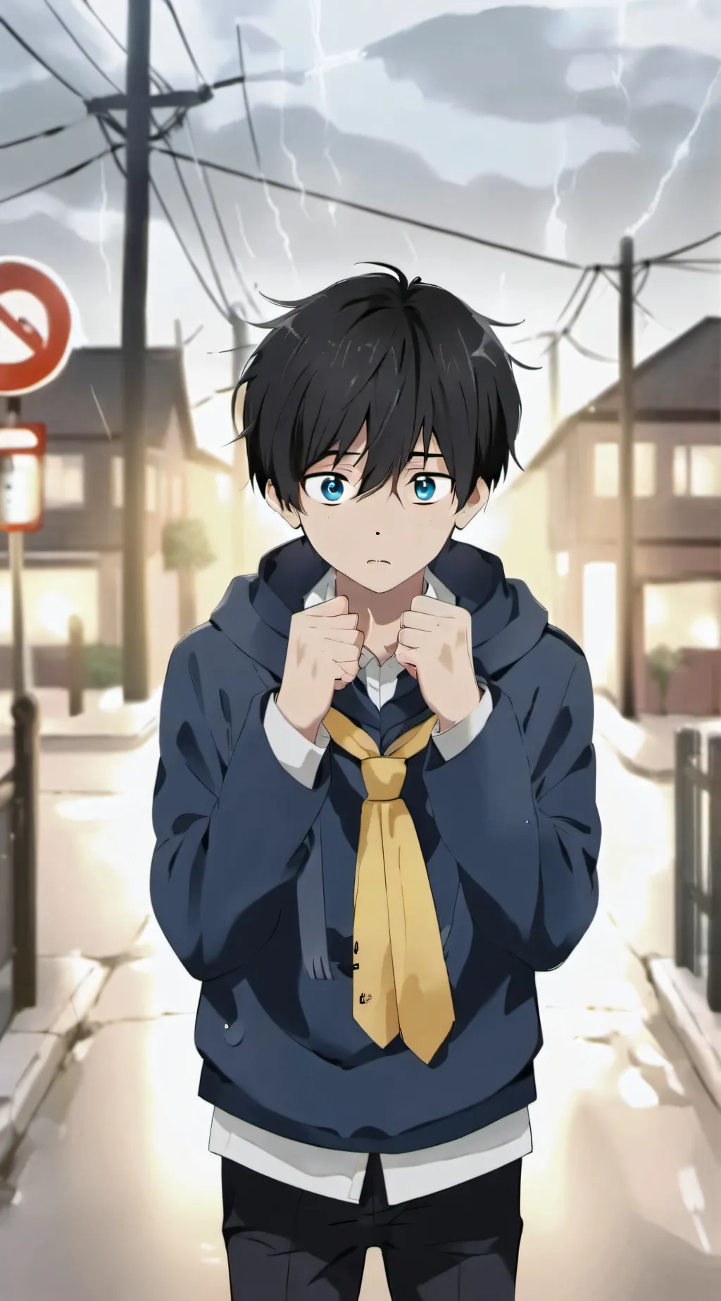 ai character: a little error... background