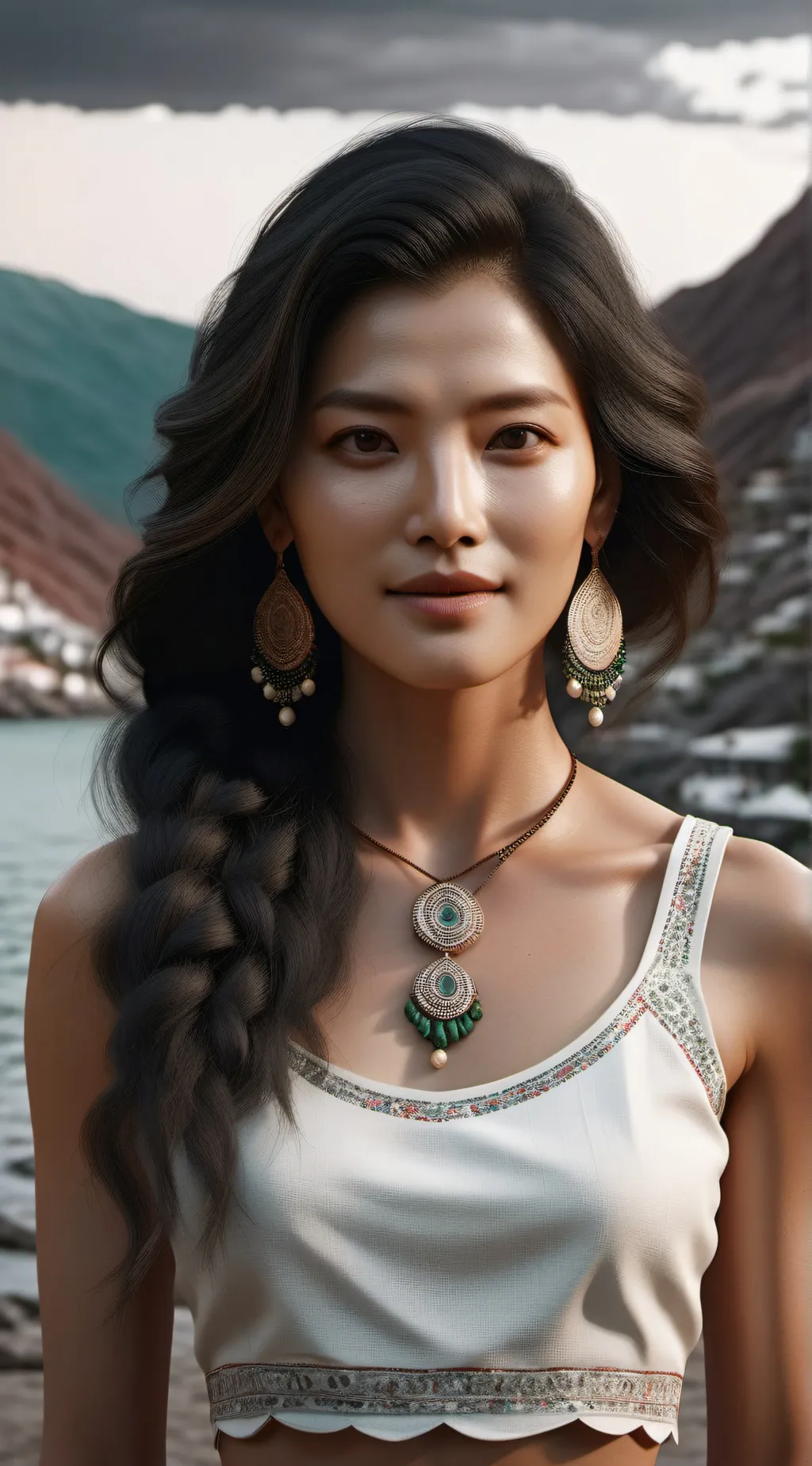 ai character: lilly background