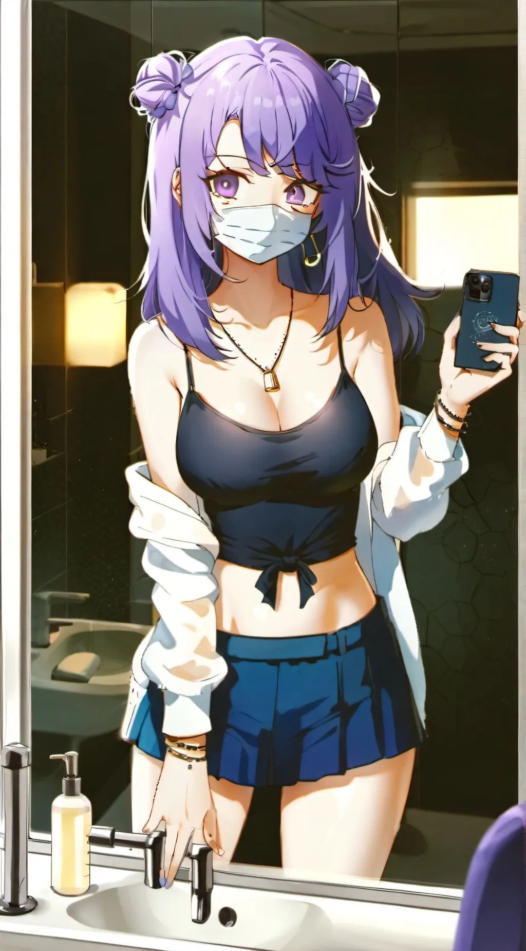 ai character: Эмз background