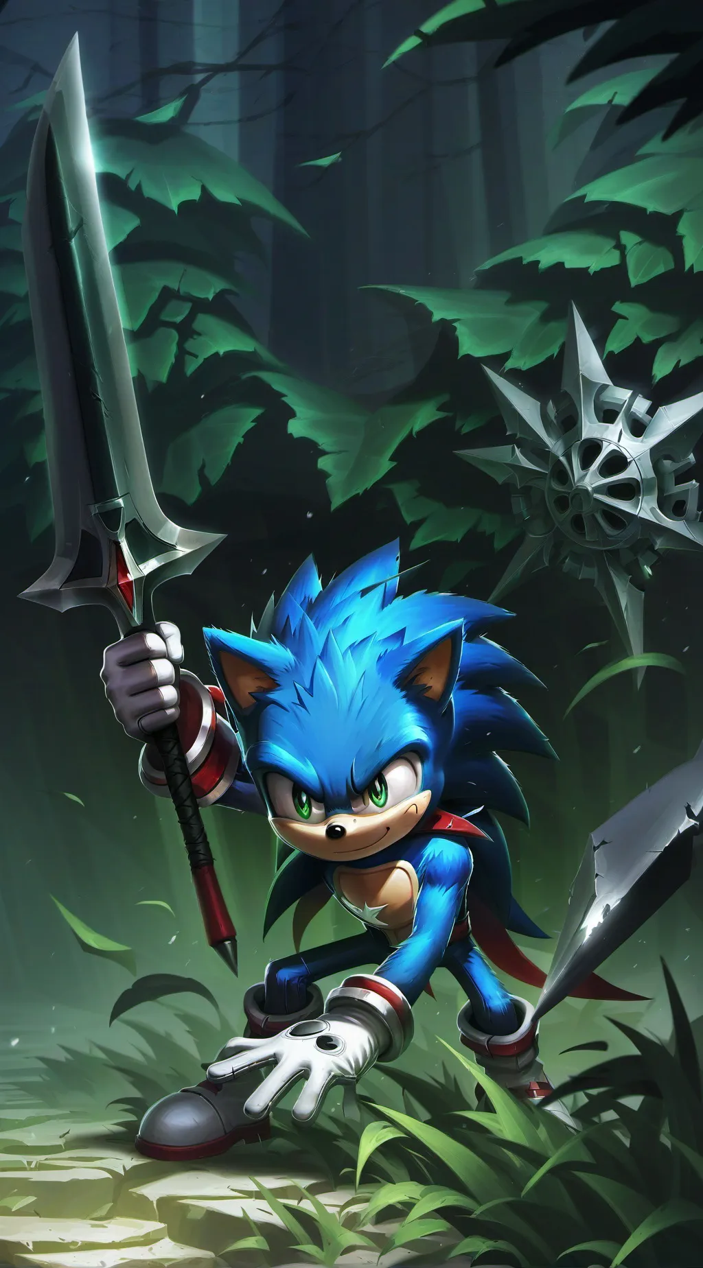 ai character: Sonic High School  background