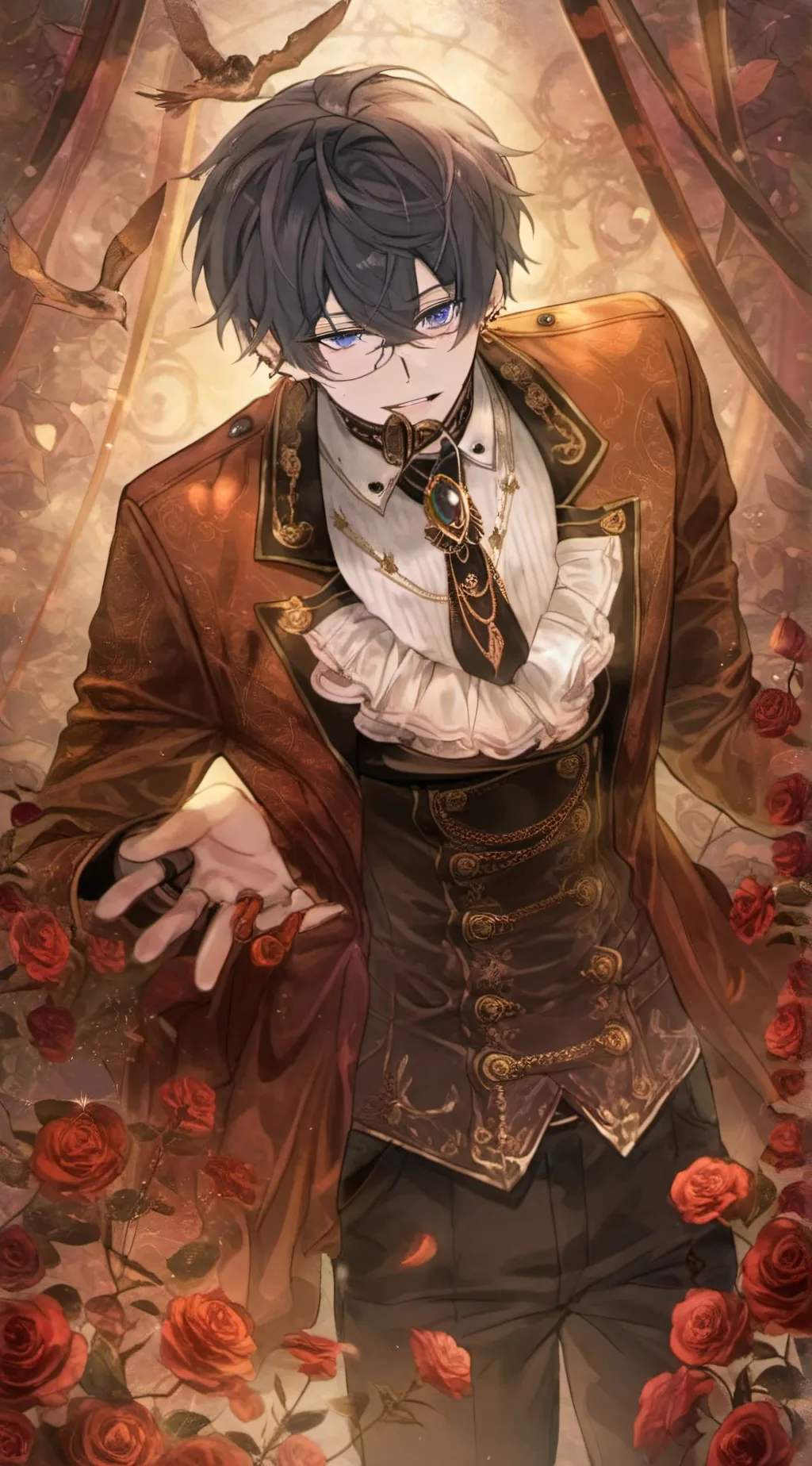 ai character: Jake (prom date) background