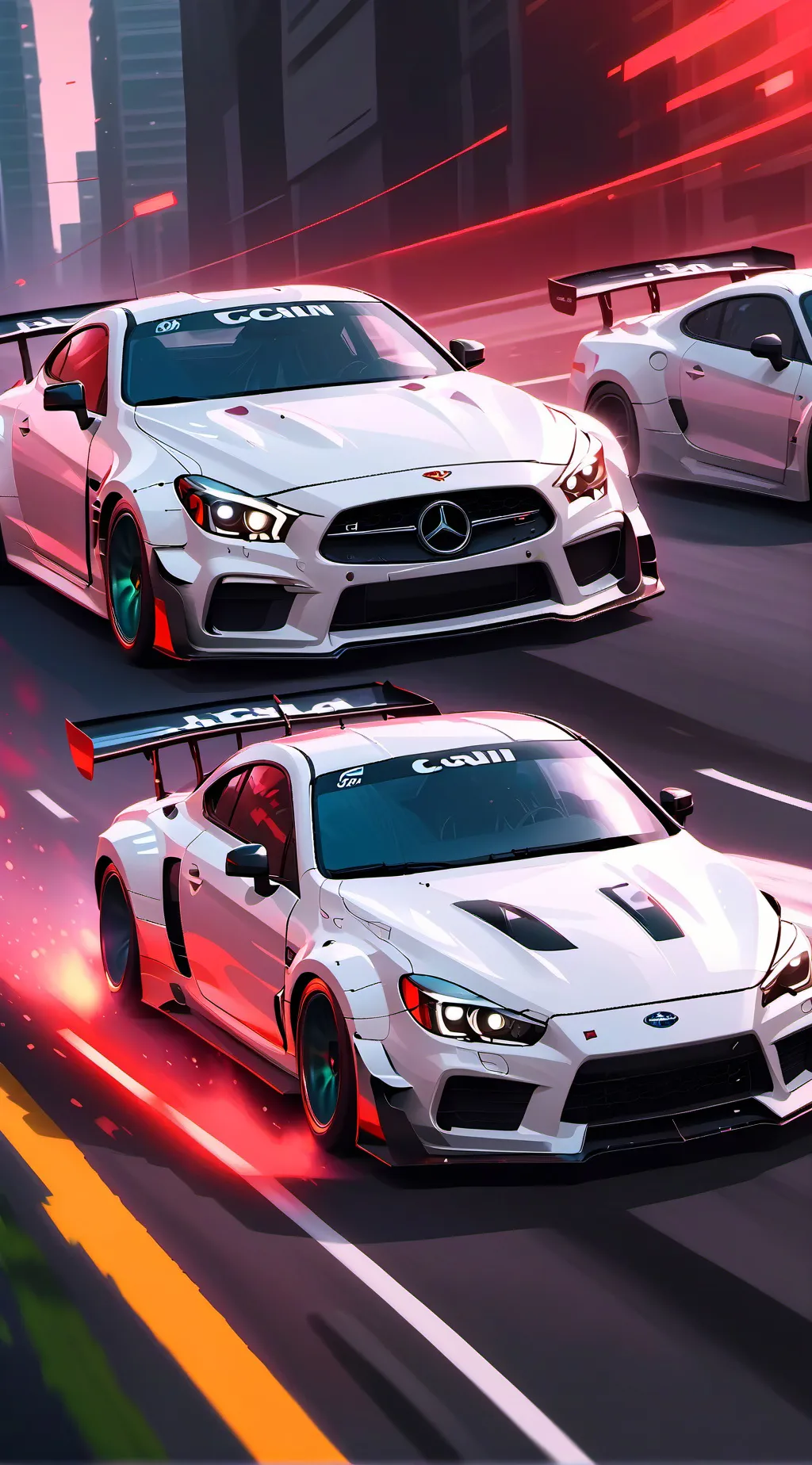 Talkie AI - Chat with Initial d racing