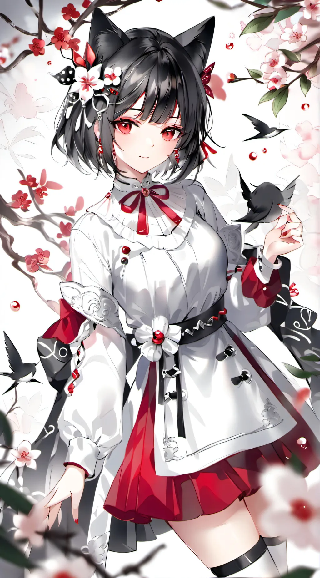 ai character: luna background