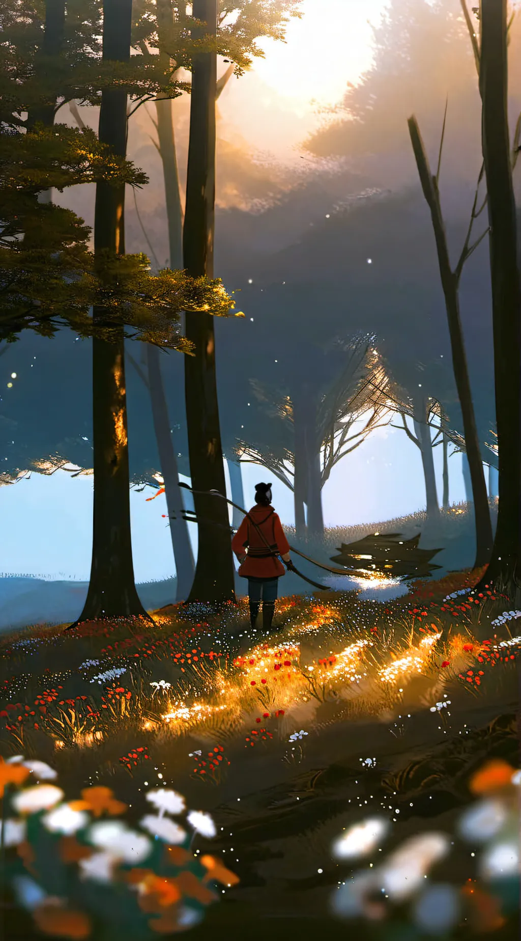 ai character: 2p Al x 2p Luci  background