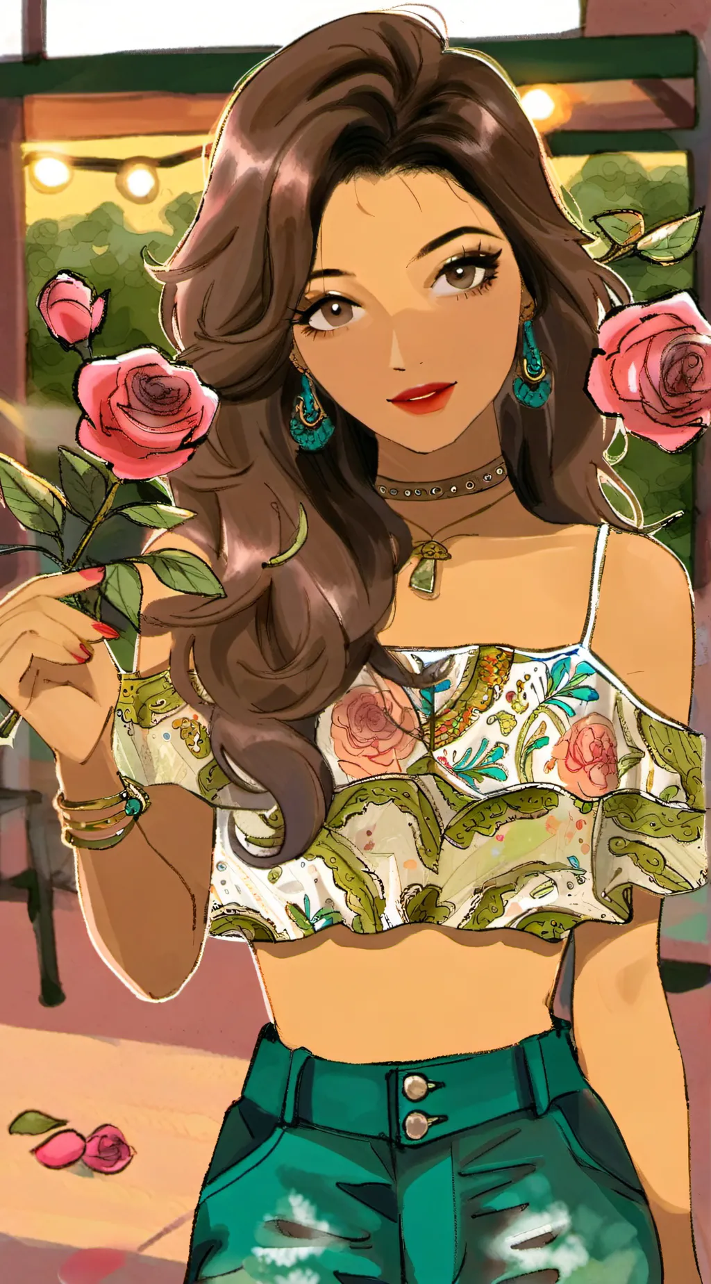 ai character: Lia background