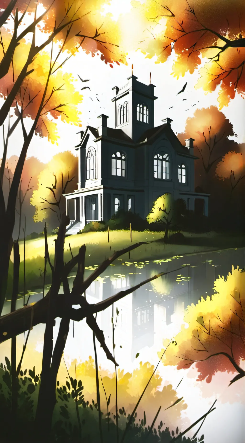 ai character: Psycho  friend background