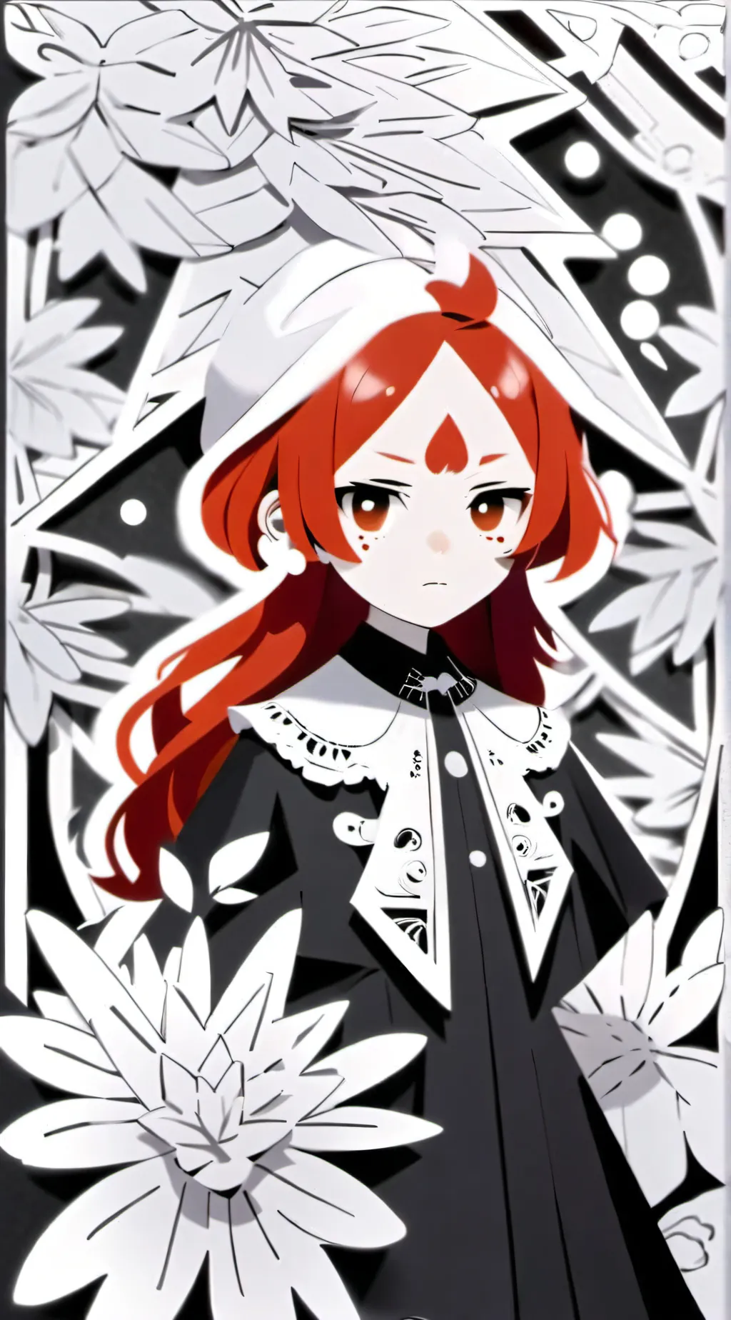 ai character: MHA hair dye background