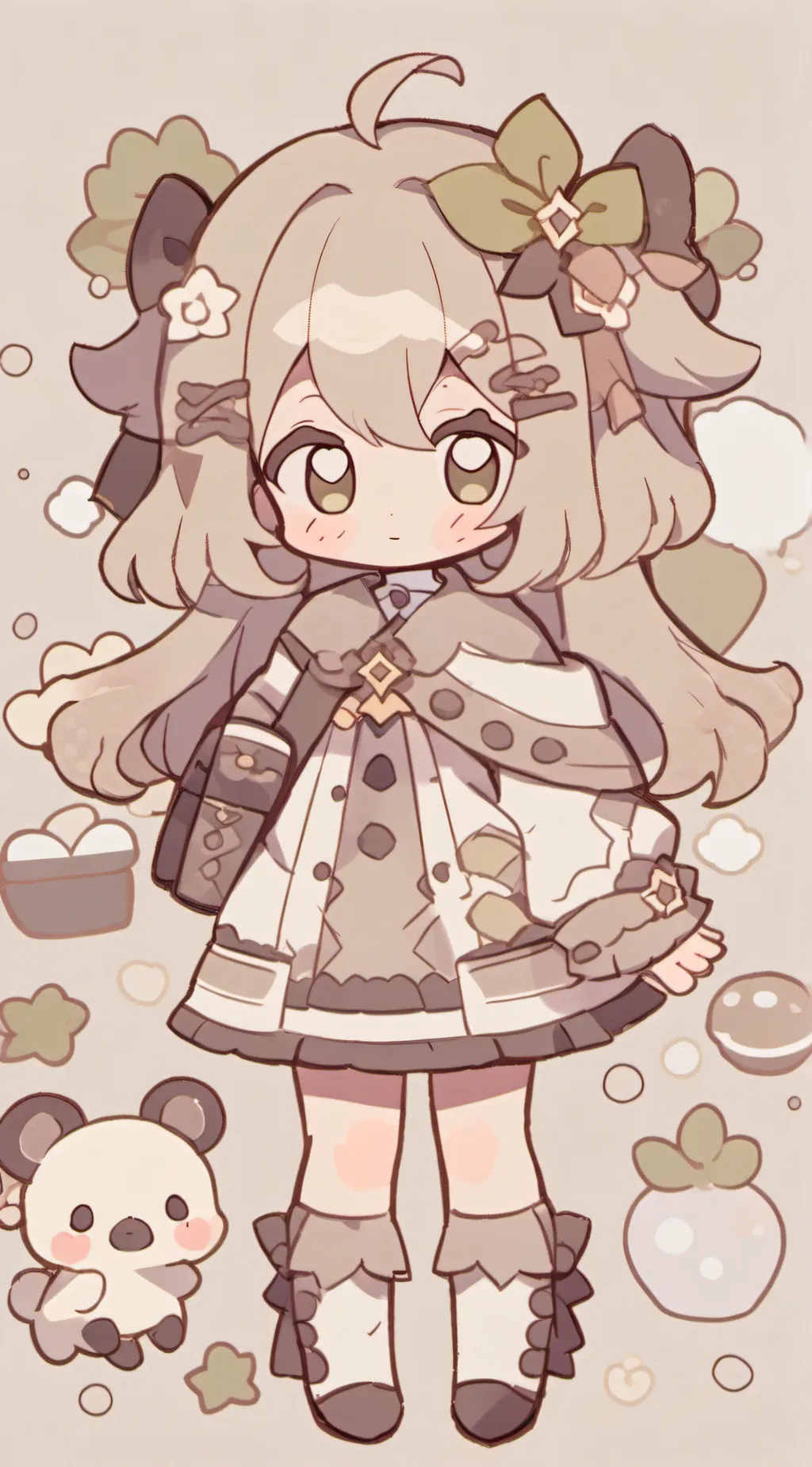 ai character: chip background