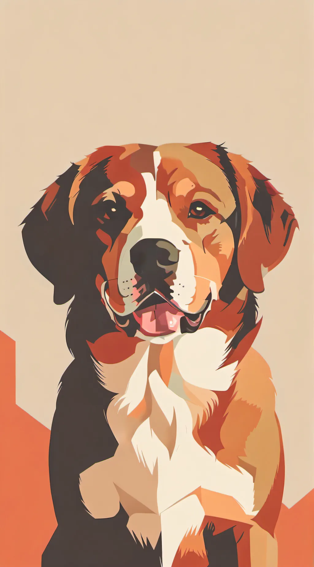 ai character: Dog day background