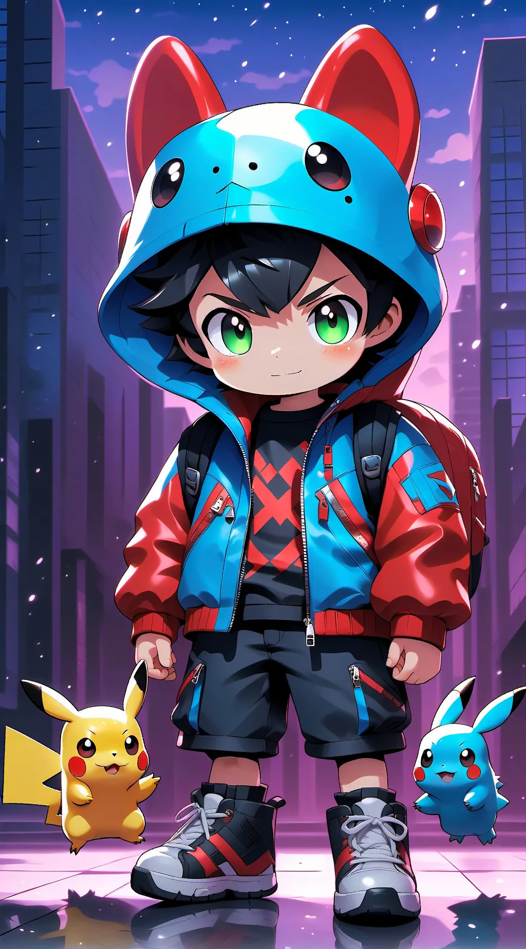 ai character: Max background