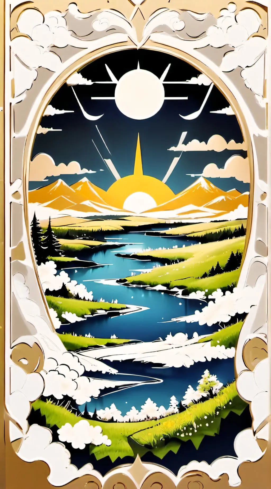 ai character: Batle 4 hapy place background