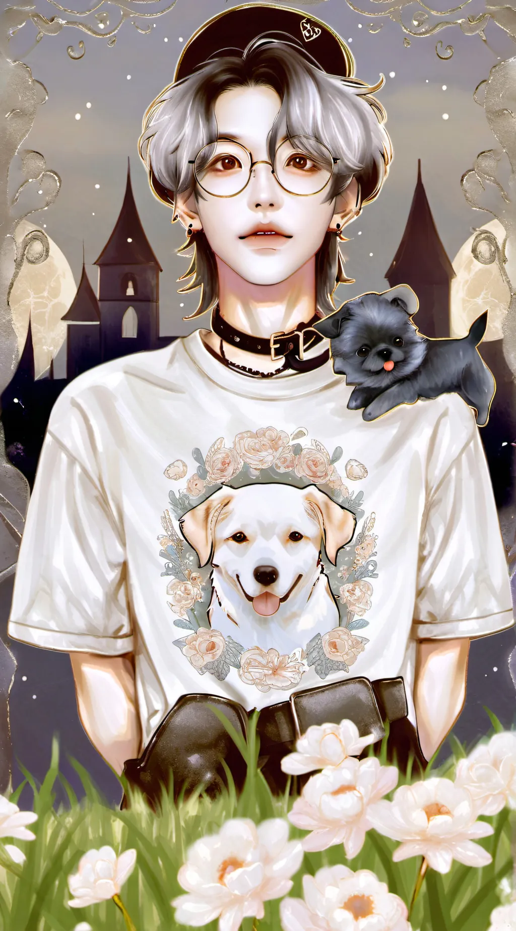 ai character: austin background