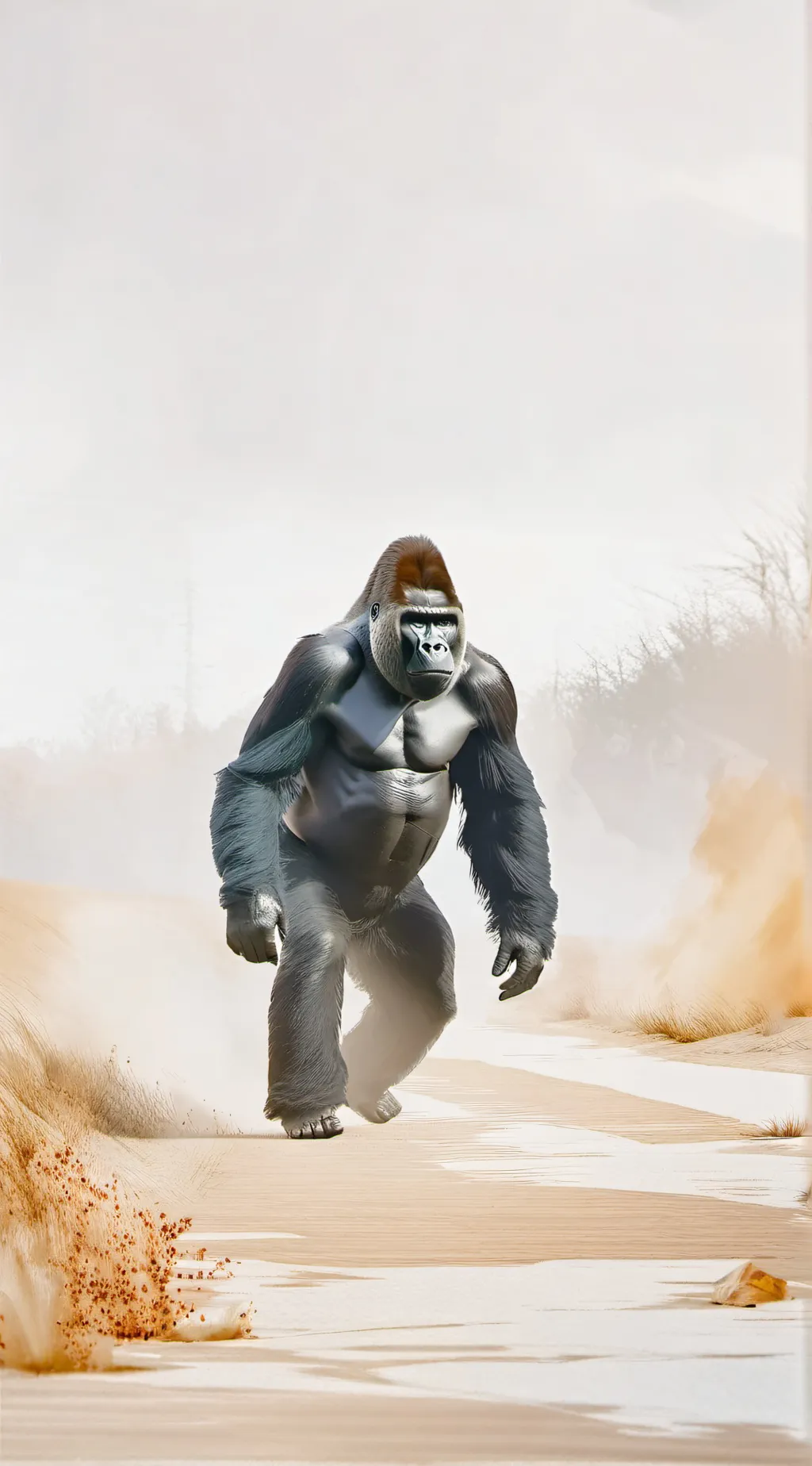 ai character: monke  background