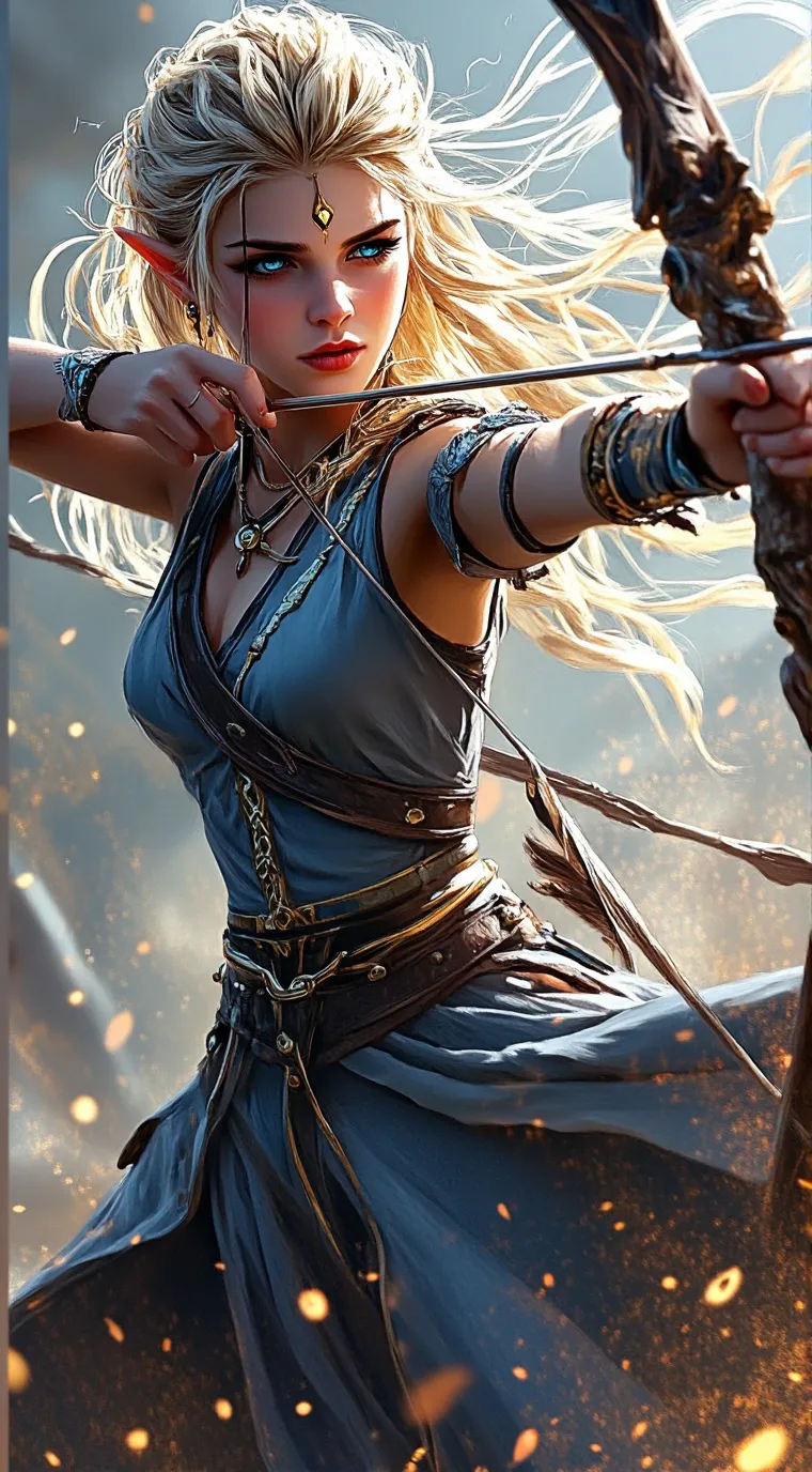 ai character: Aurora background