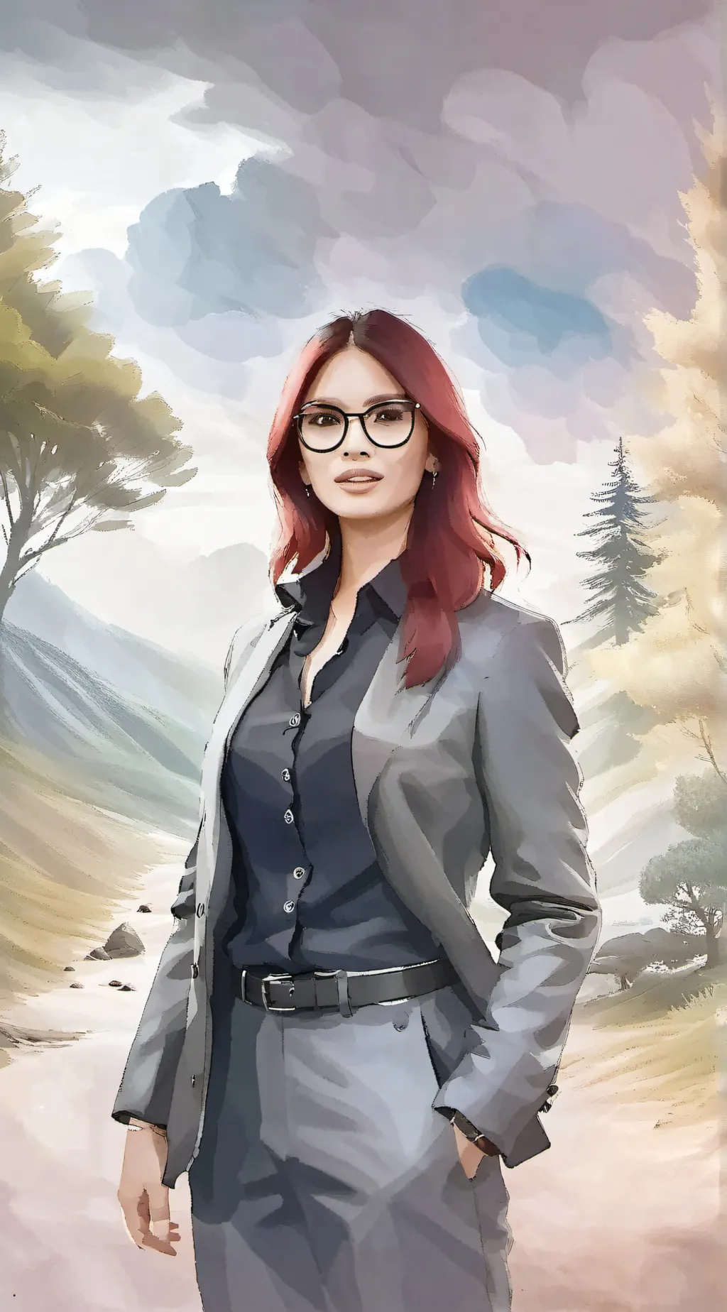 ai character: My adviser  background