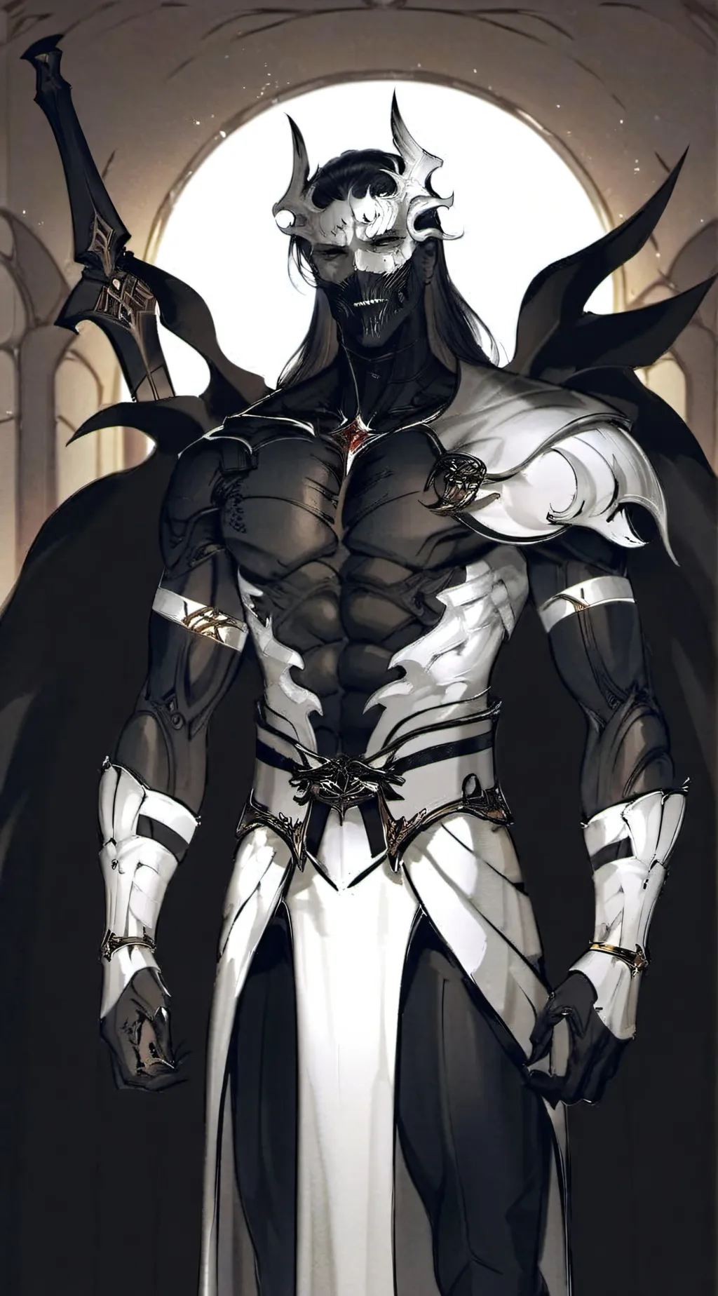 ai character: ‧₊˚ Mammon ༉‧₊˚. background