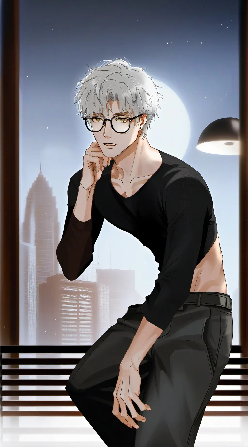 ai character: ☬❧Zane❧☬ background