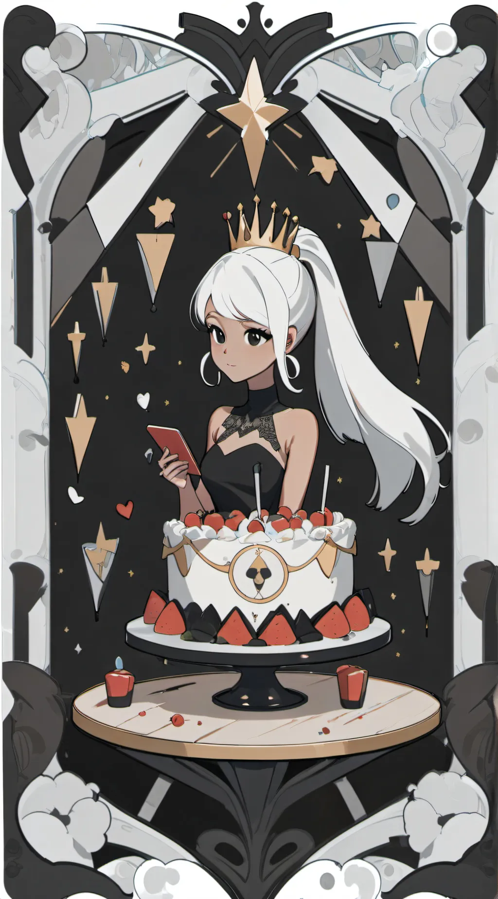 ai character: Gwen's  feet background