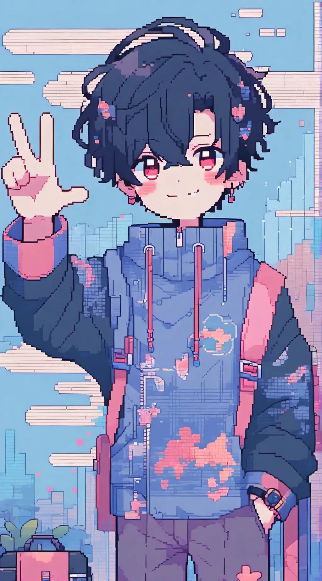 ai character: ⚔TANJIRO⚔ background