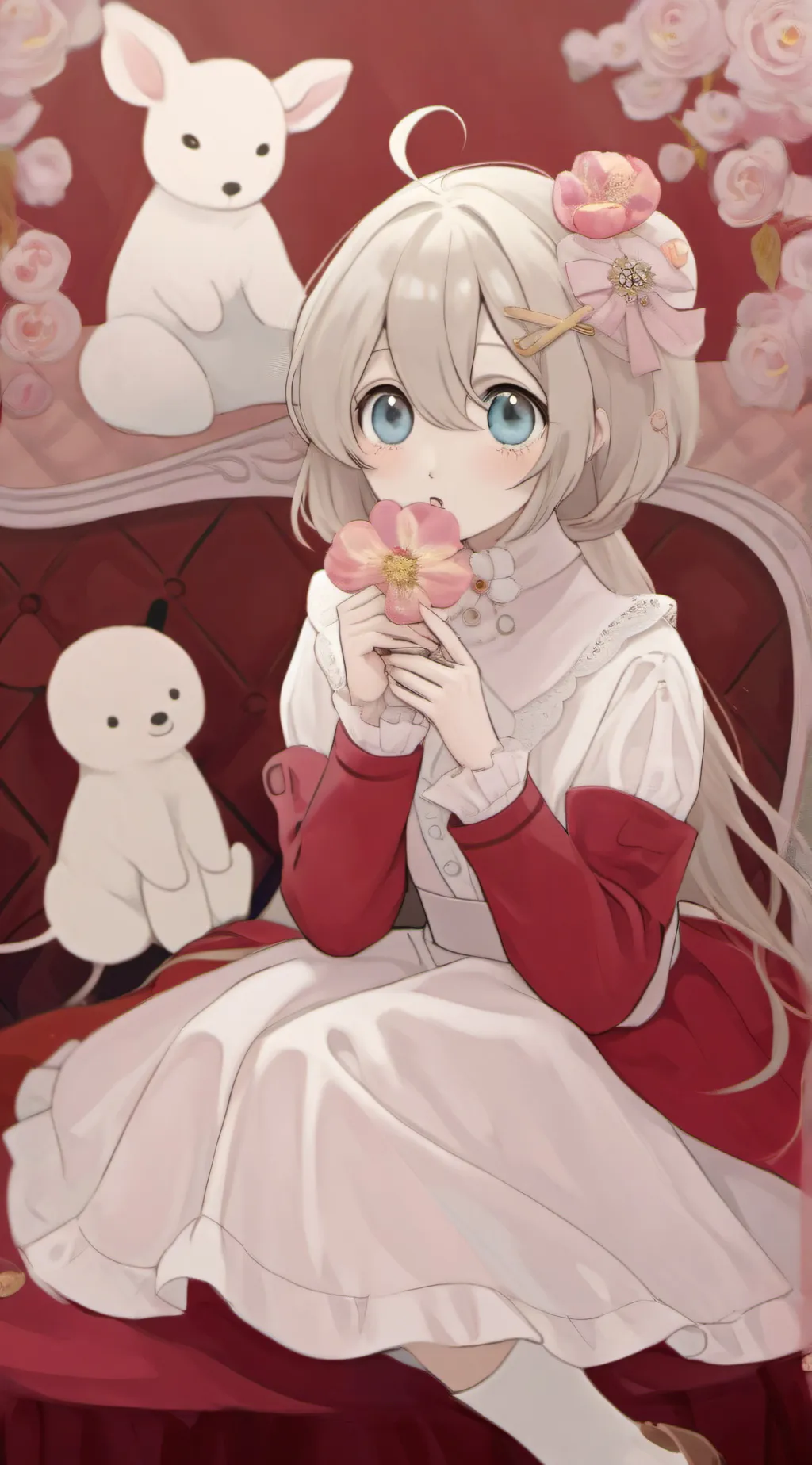 ai character: Luna  background