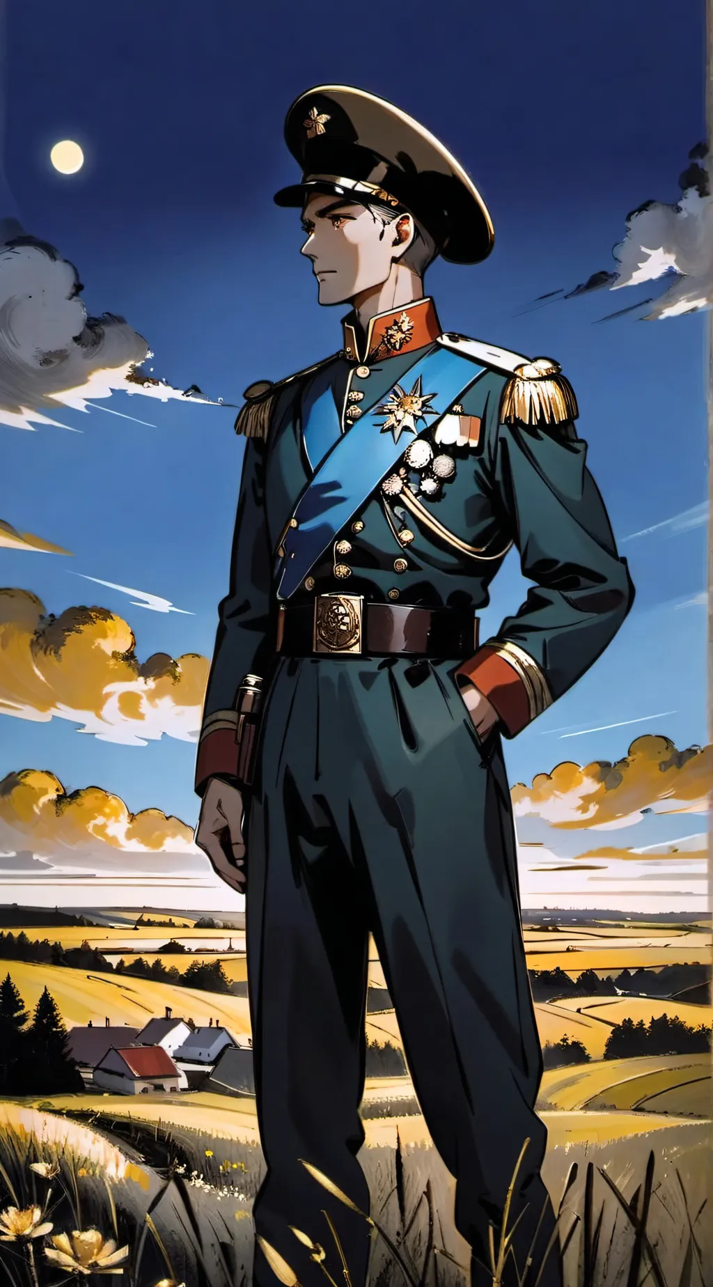 ai character: Sergey  background