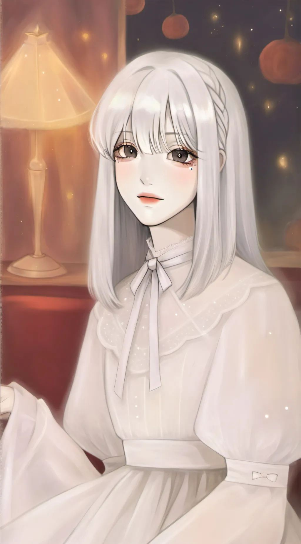 ai character: Avvina Jeon. background