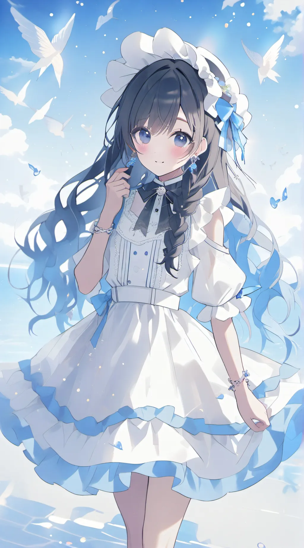 ai character: lily background