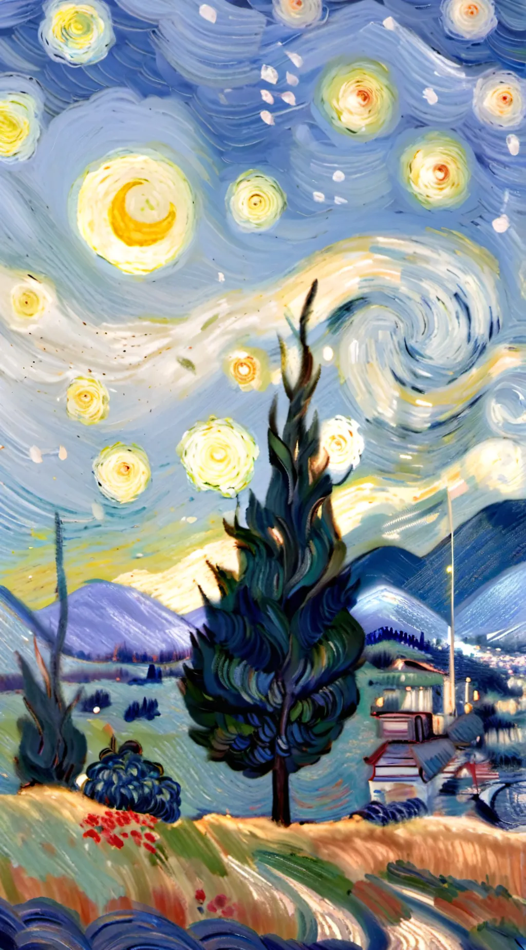 ai character: 220 followers  background