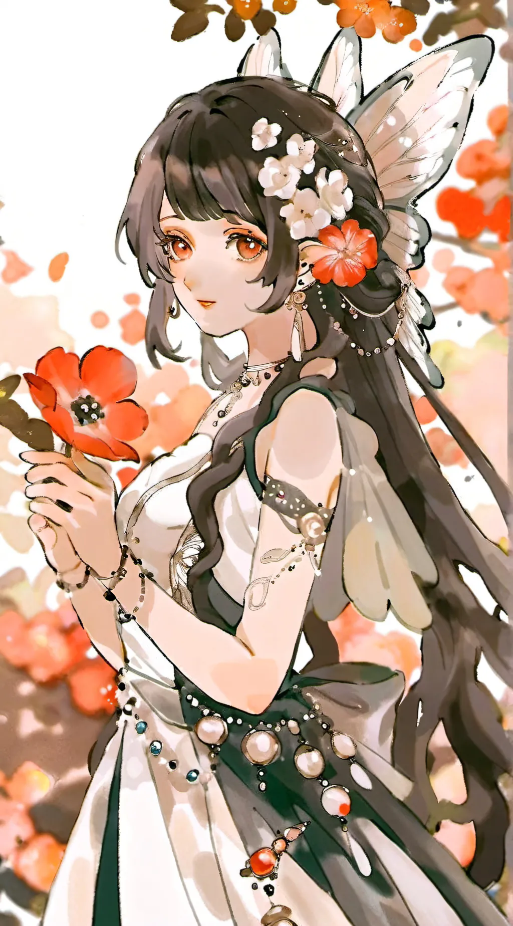 ai character: Misty background