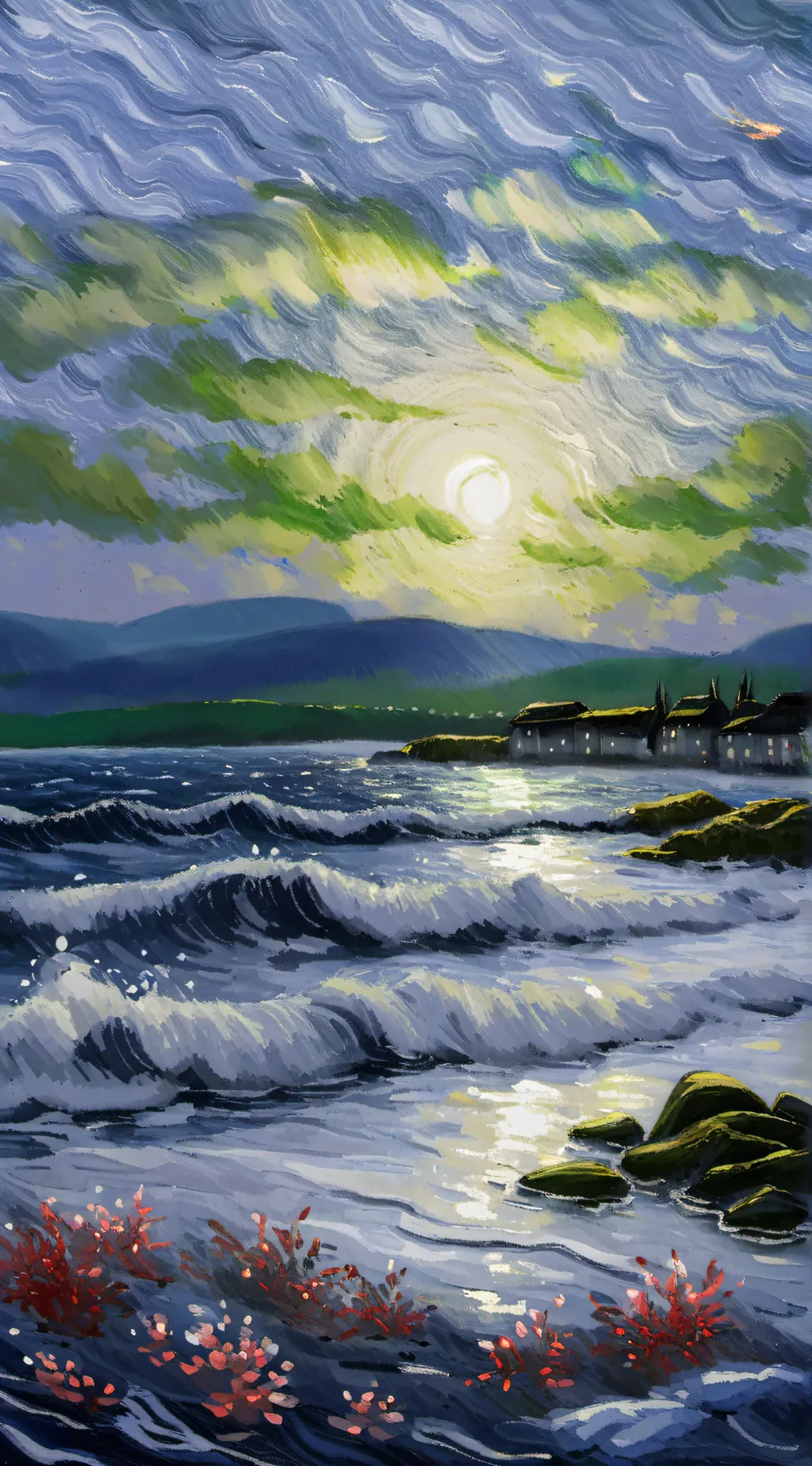 ai character: Country simulator  background