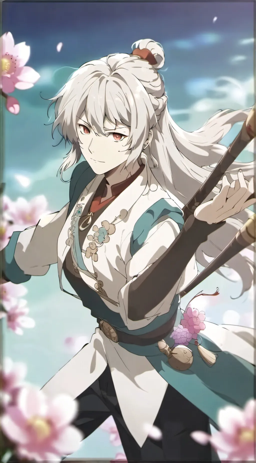 ai character: Demon slayer background