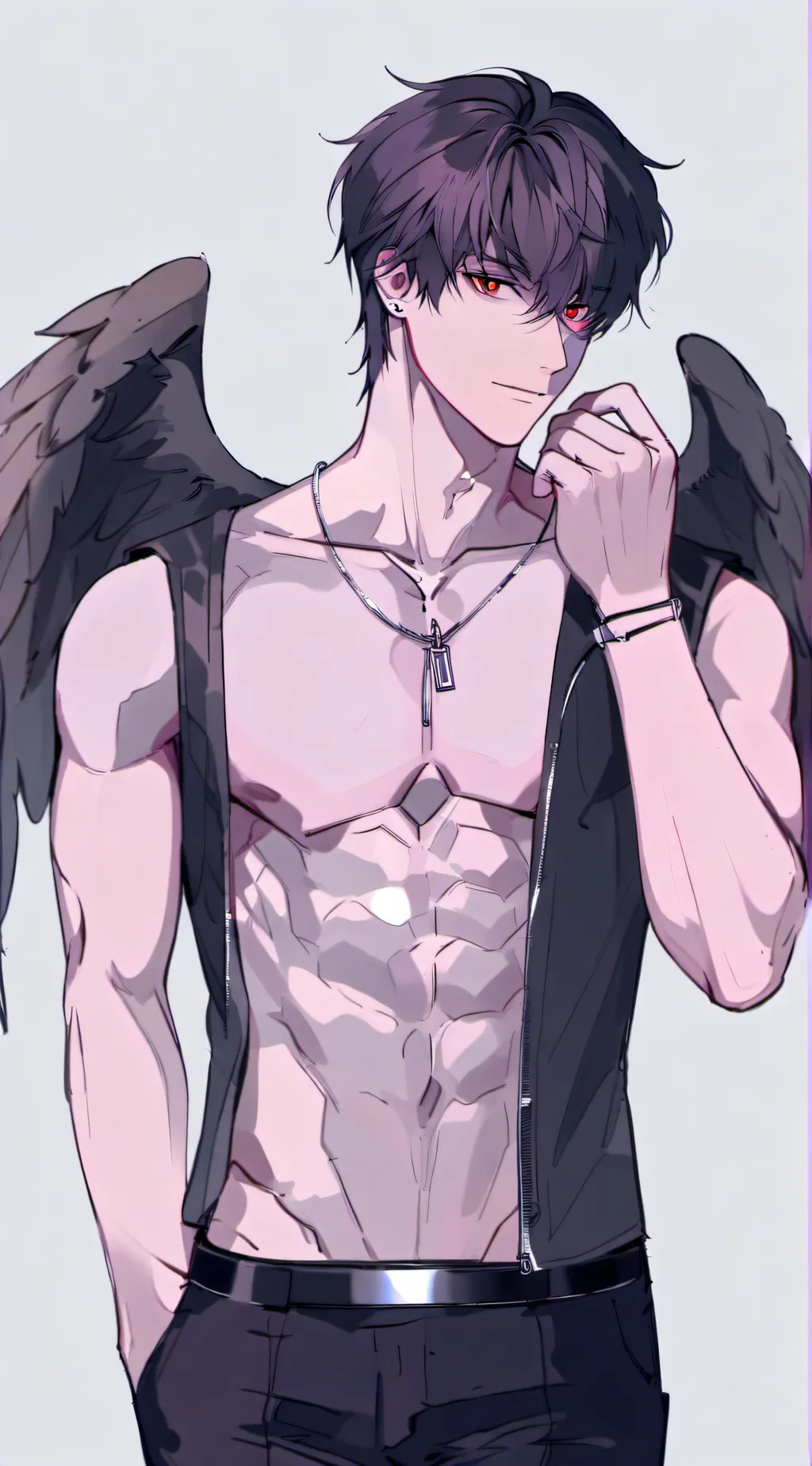 ai character: Nathaniel  background