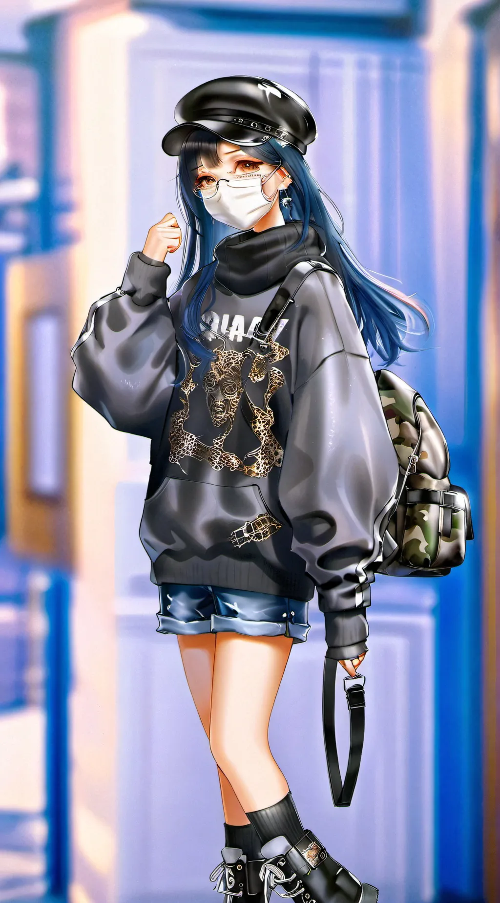 ai character: Mha/y/n depression background