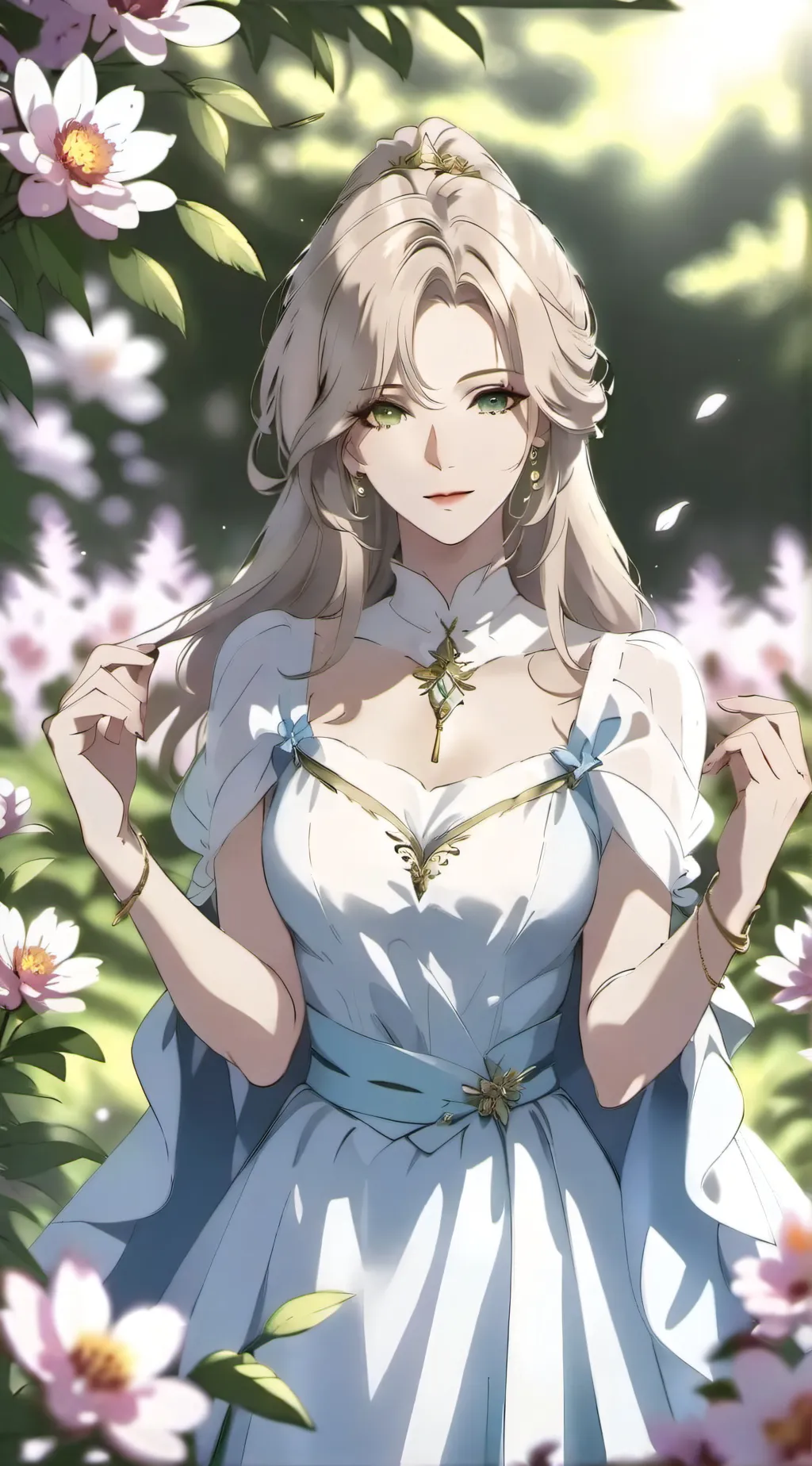 ai character: Lily background