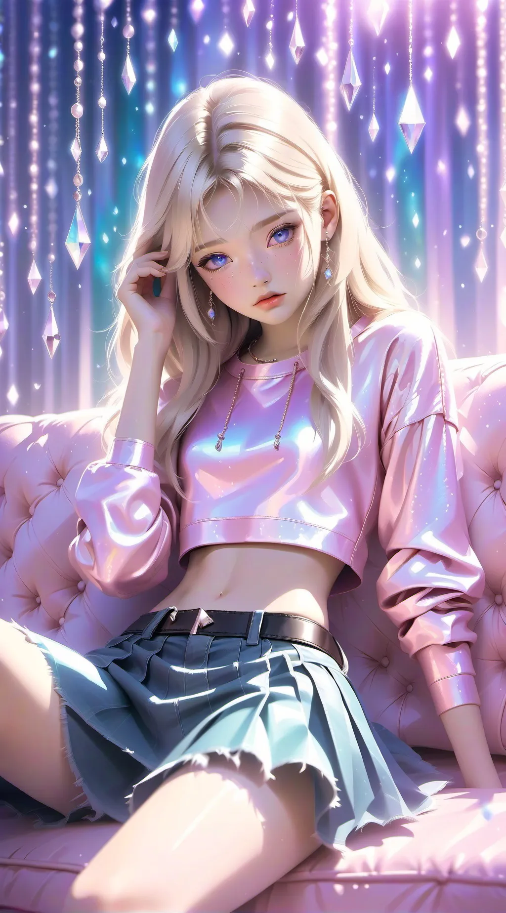 ai character: Bella  background