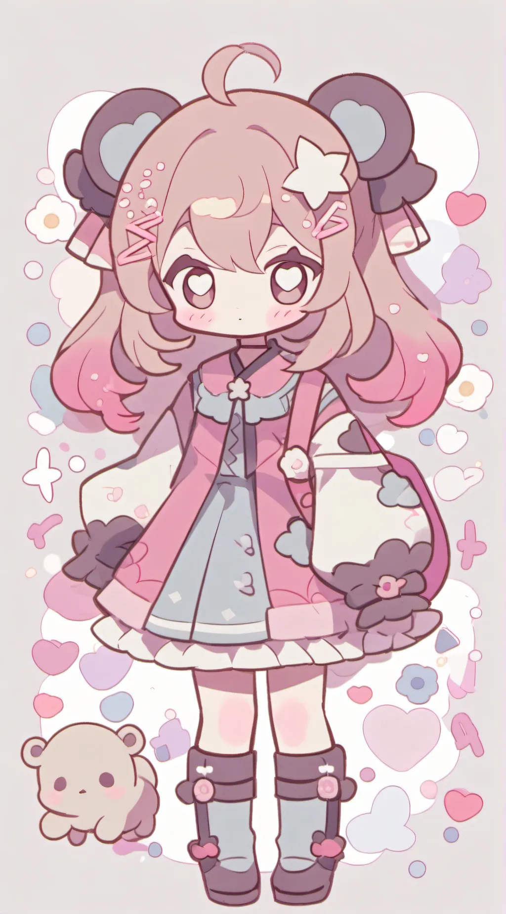 ai character: Baby Lily background