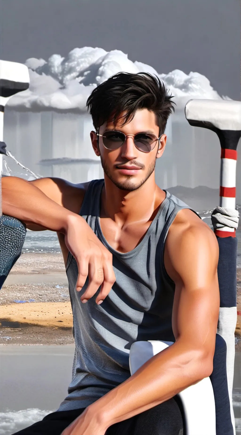 ai character: Noah  background