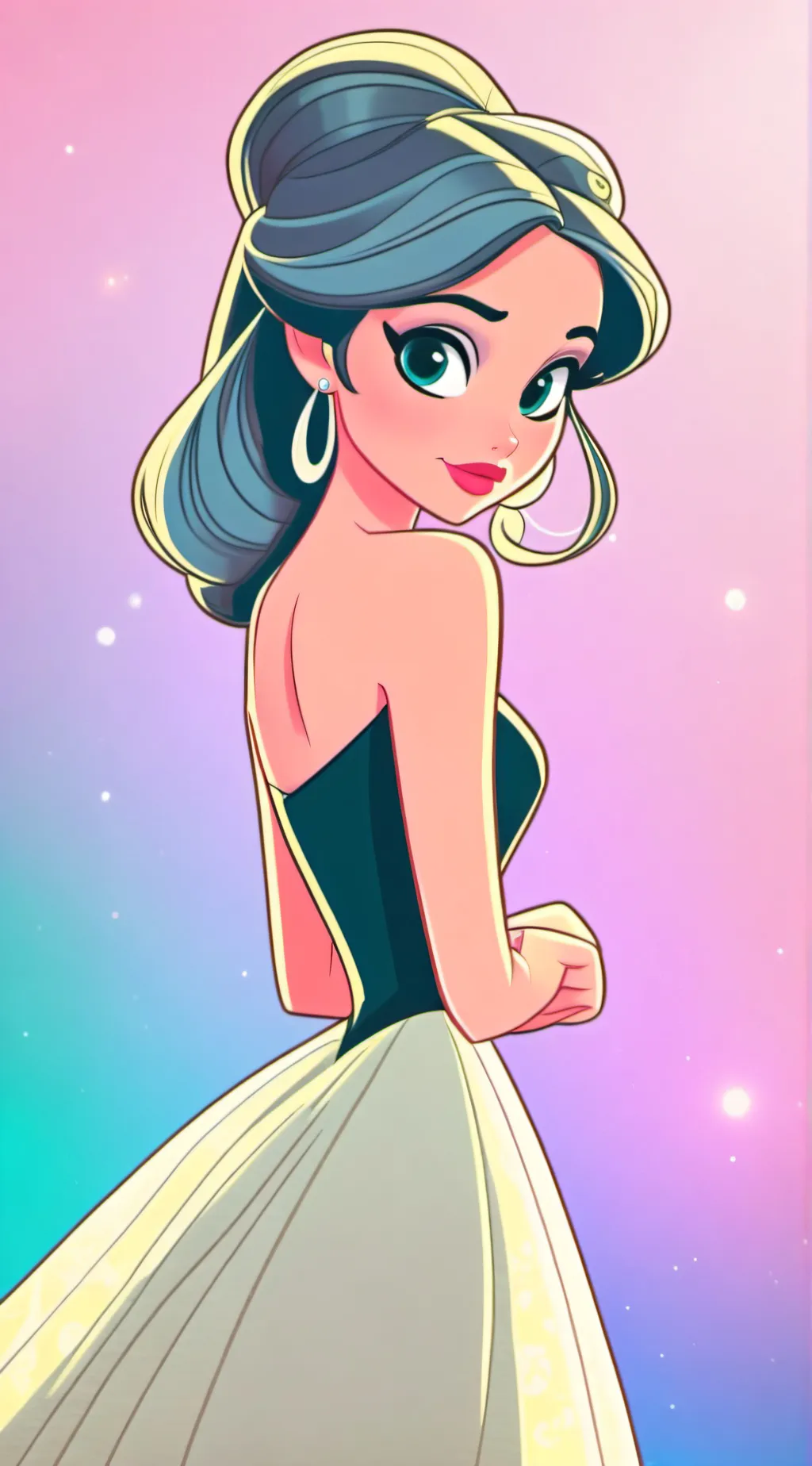 ai character: Gla background