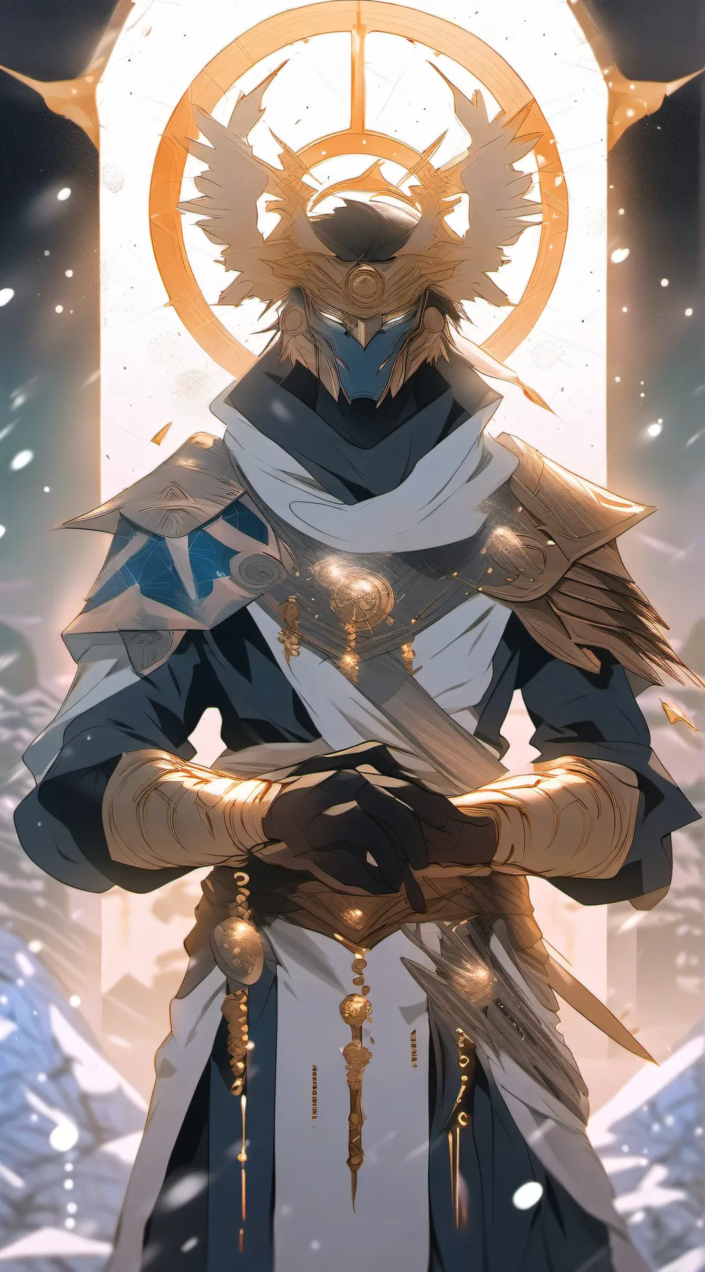 ai character: Duvirian Frost background