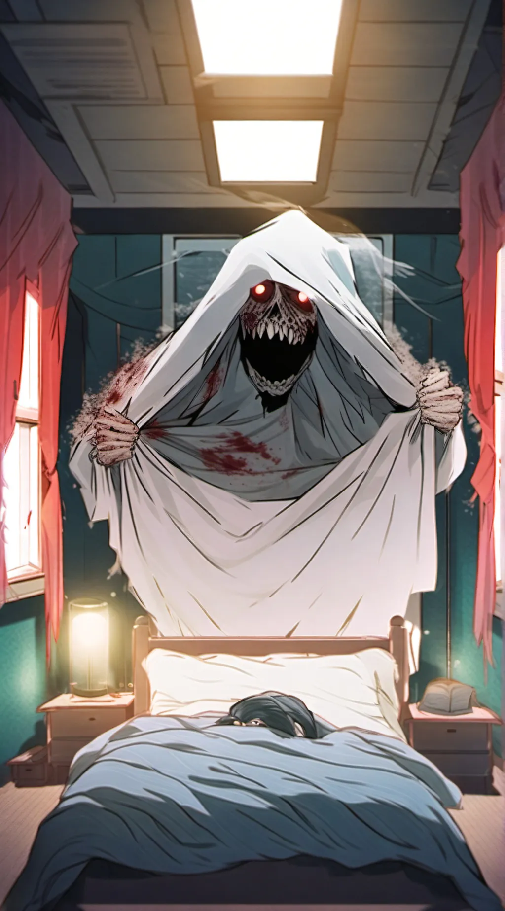 ai character: comeong background