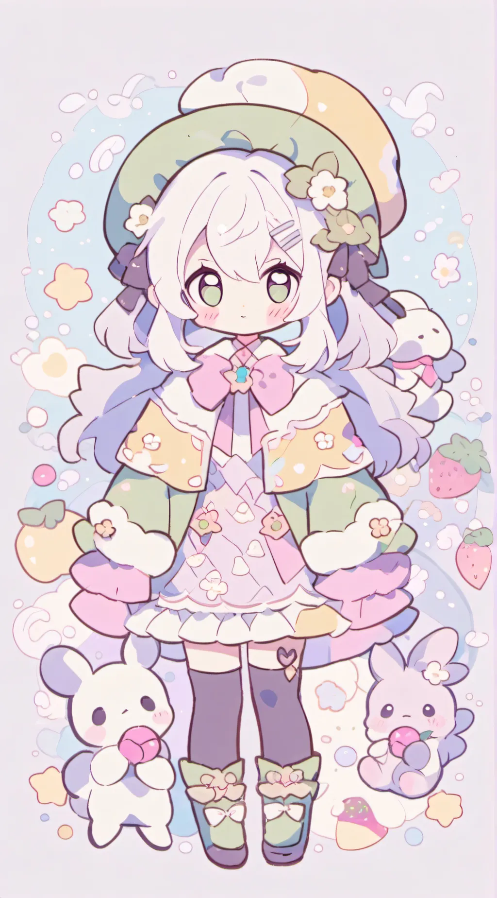 ai character: Laila sua irmã  background