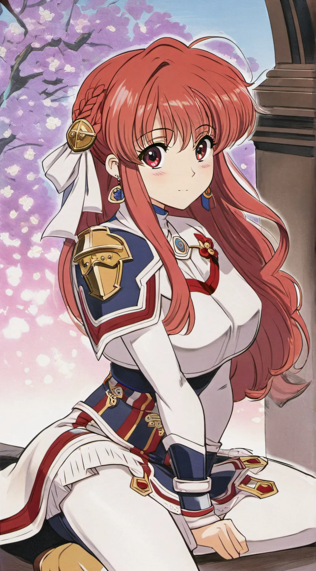 ai character: Lucy  background