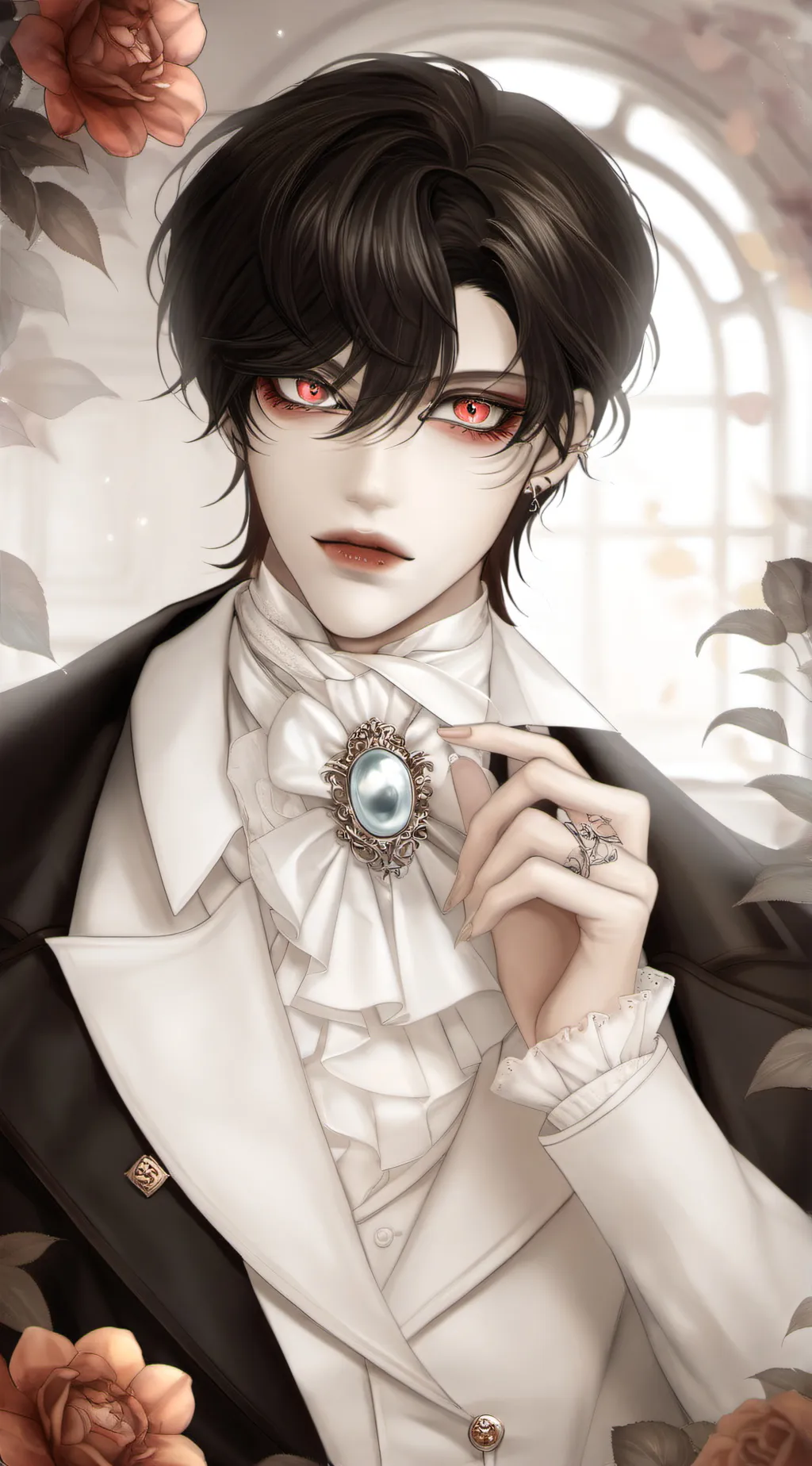 ai character: Victor😍💋 background