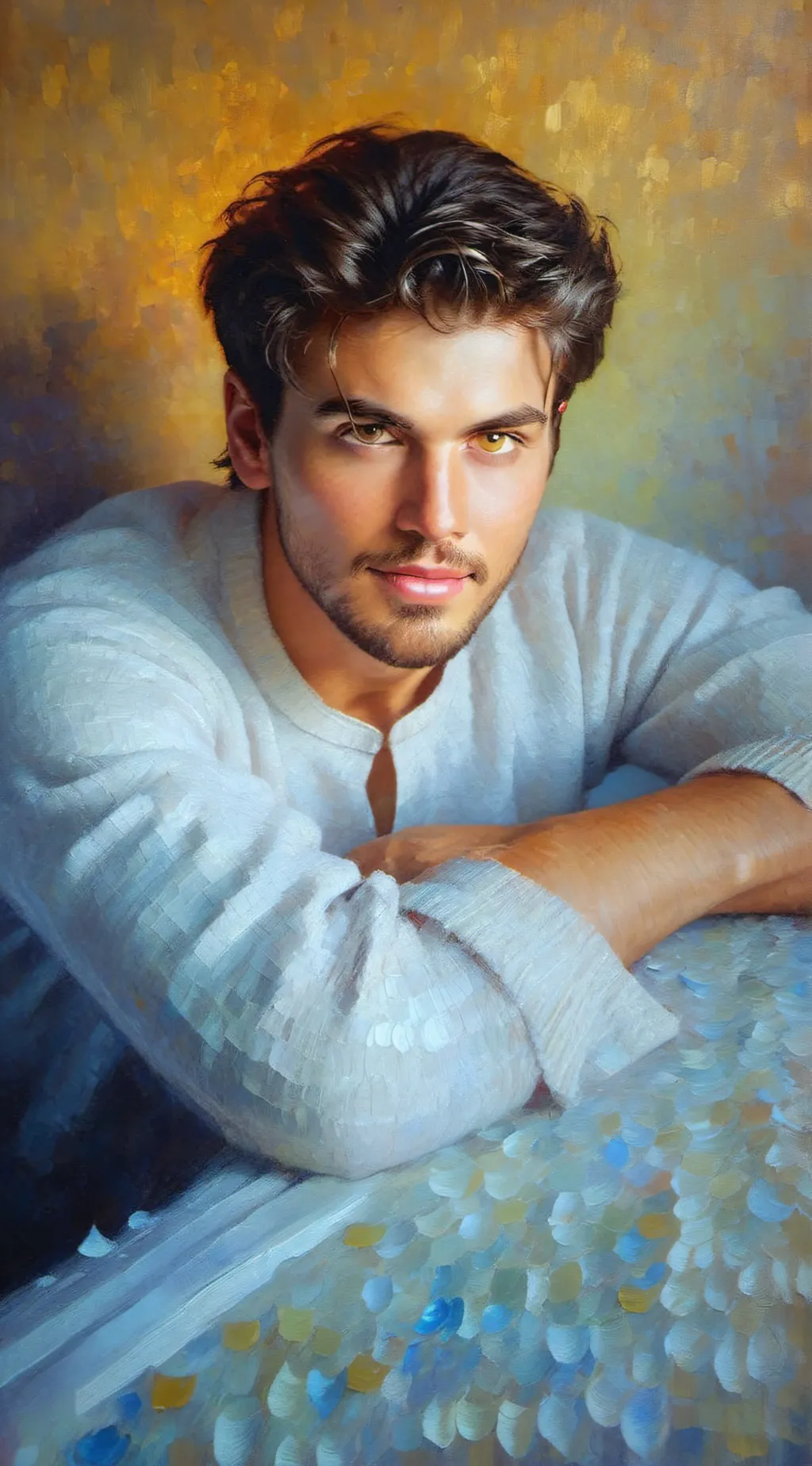 ai character: Caelum background